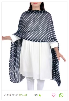 Kartier shawls and dupattas women thrissur kerala photo 11