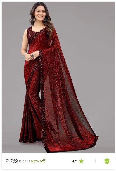 Kartier sarees indian wedding women thrissur kerala photo 12