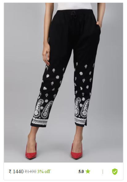 Kartier shop online high rise tapered pants women photo 12