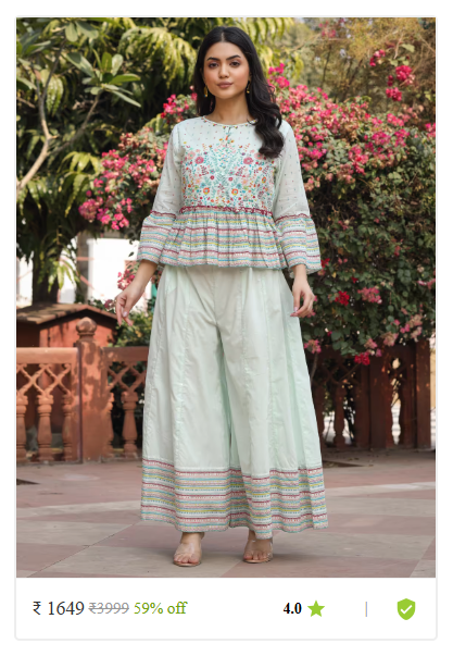 Kartier ethnic co ord sets women thrissur kerala photo 17