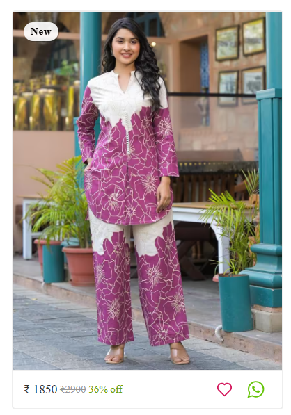 Kartier ethnic co ord sets women thrissur kerala photo 27