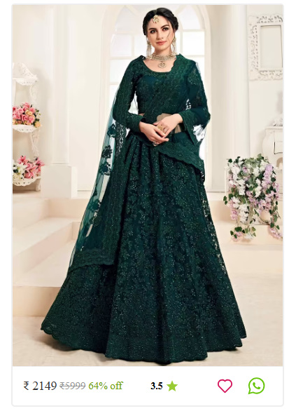 Kartier lehengas and blouses women thrissur kerala photo 01