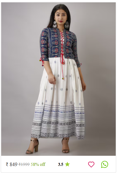 Kartier ethnic dresses women thrissur kerala 04