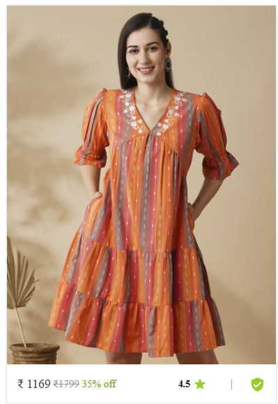 Kartier ethnic dresses women thrissur kerala photo 11