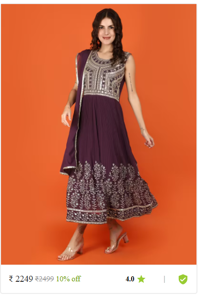 Kartier ethnic dresses women thrissur kerala photo 12