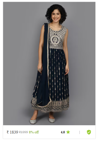 Kartier ethnic dresses women thrissur kerala photo 13