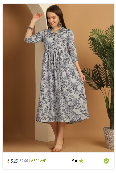 Kartier ethnic dresses women thrissur kerala photo 18