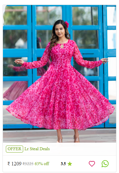 Kartier ethnic dresses women thrissur kerala photo 21