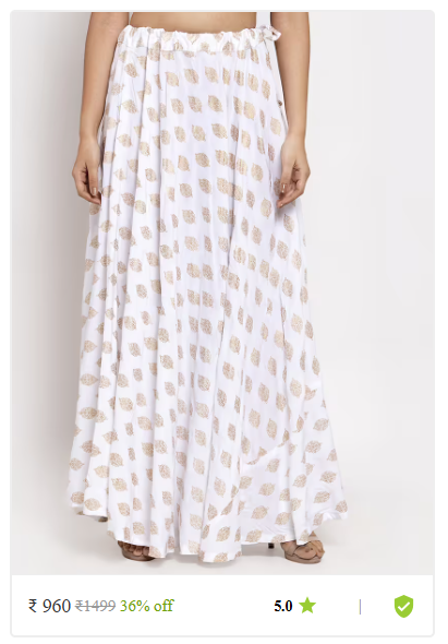 Kartier designer ethnic skirts women thrissur kerala photo 07