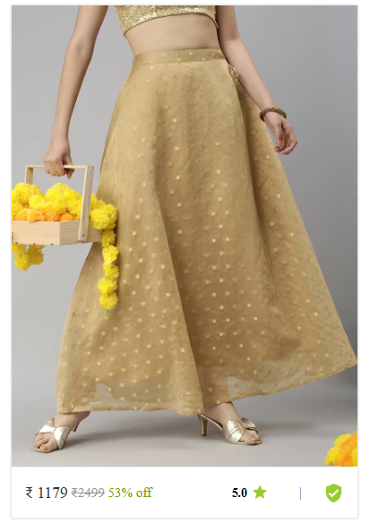 Kartier designer ethnic skirts women thrissur kerala photo 09