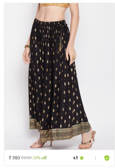 Kartier designer ethnic skirts women thrissur kerala photo 13