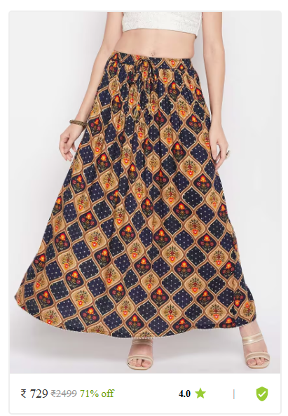 Kartier designer ethnic skirts women thrissur kerala photo 20