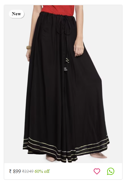 Kartier designer ethnic skirts women thrissur kerala photo 24