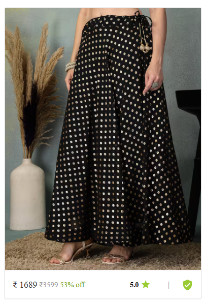 Kartier designer ethnic skirts women thrissur kerala photo 25